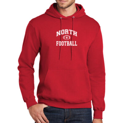 NA Football - Tall Core Fleece Pullover Hooded Sweatshirt Thumbnail